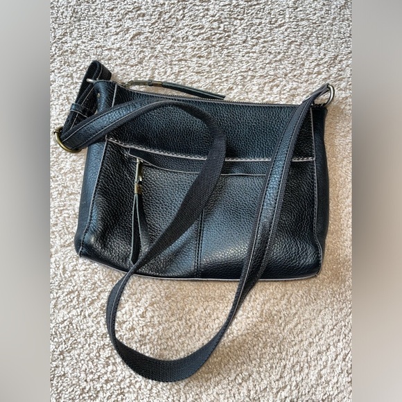 The Sak | Black Leather | Crossbody | Shoulder Bag - Picture 3 of 16